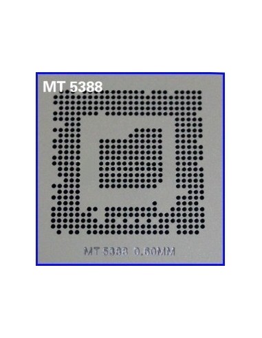 PLANTILLA CALOR DIRECTO: MT5388 (0.6mm) STENCIL