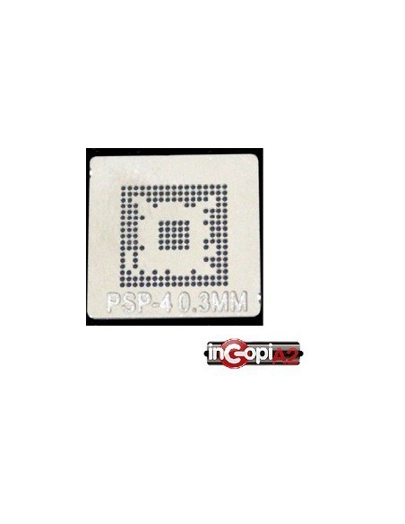 PLANTILLA CALOR DIRECTO: PSP-4 (0.30mm) STENCIL