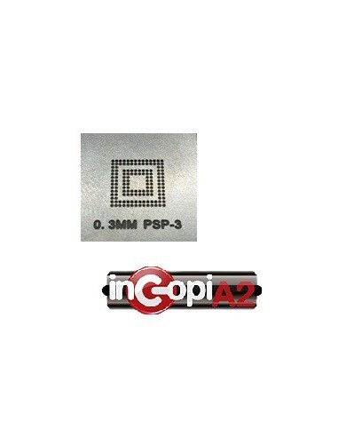 PLANTILLA CALOR DIRECTO: PSP-3 (0.30mm) STENCIL