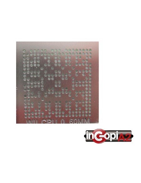 PLANTILLA CALOR DIRECTO: WII CPU (0.60mm) STENCIL