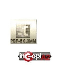 PLANTILLA CALOR DIRECTO: PSP-6 (0.30mm) STENCIL