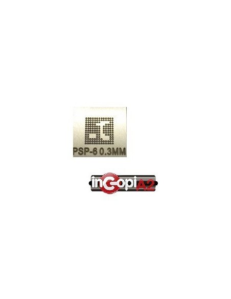 PLANTILLA CALOR DIRECTO: PSP-6 (0.30mm) STENCIL