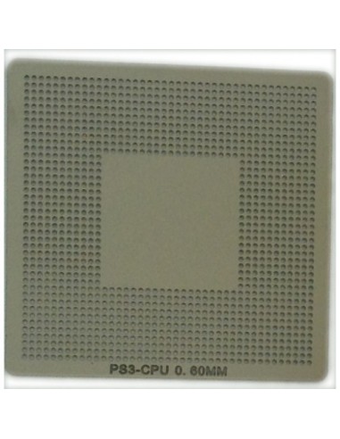 PLANTILLA CALOR DIRECTO: PS3-CPU (0.60mm) STENCIL
