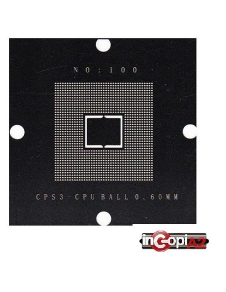 PLANTILLA CALOR DIRECTO: CPS3-CPU (0.60mm) STENCIL