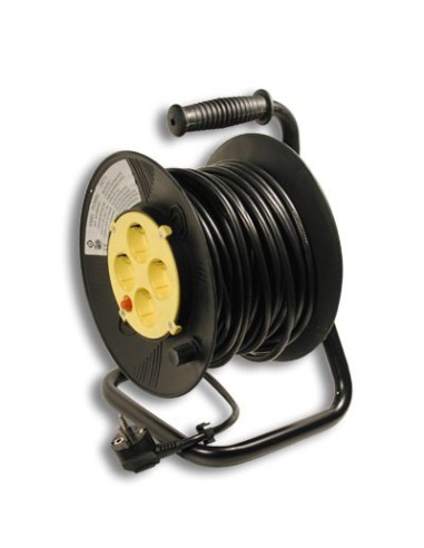 ALARGADOR CABLE 25m 4 ENTRADAS (Con enrollador)