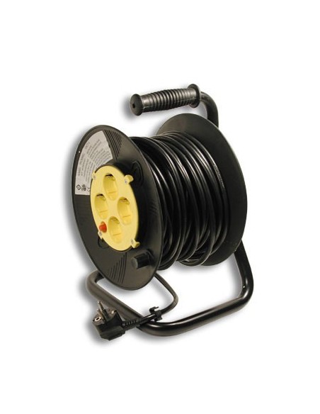 ALARGADOR CABLE 25m 4 ENTRADAS (Con enrollador)