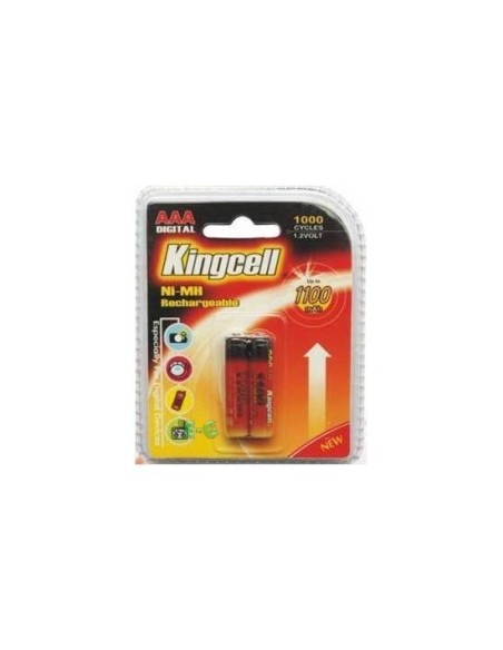 PILAS RECARGABLES AAA 2uds 1100MAH