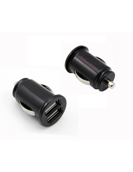 CARGADOR DOBLE USB COCHE 5V 1A L-LINK