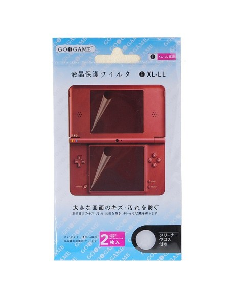 Pack 10 Uds DSi XL PROTECTOR DE PANTALLA (Superior e Inferio