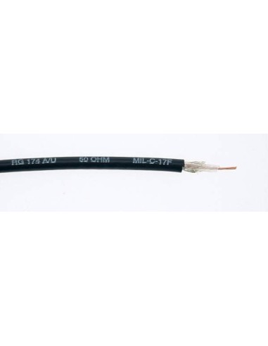 CABLE COAXIAL LASZA  ( RG 174 A/U ) 5 metros