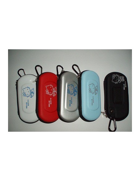 PSP FUNDA DURA CON CREMALLERA HELLO KITTY