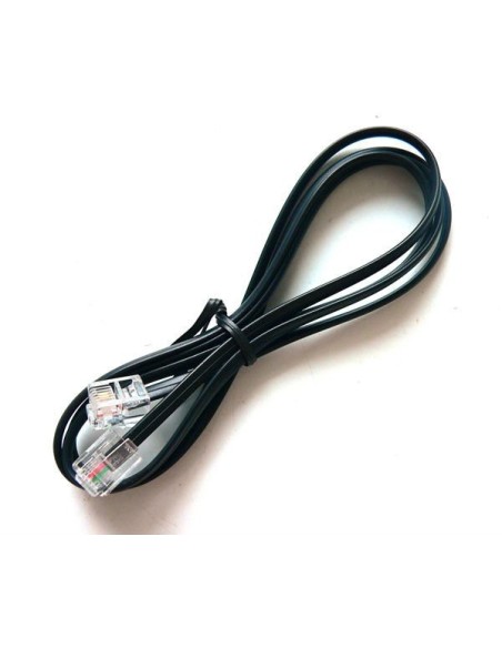 CABLE TELEFONO RJ11 4 Hilos Macho - Macho (3.00m)