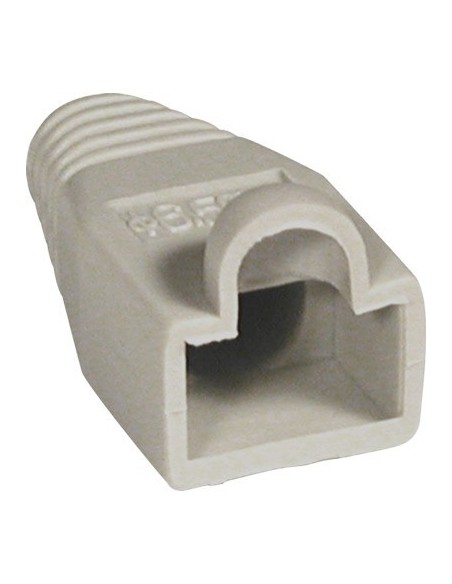 Pack de 12 Uds. FUNDA GRIS PARA CONECTOR DE RED RJ45