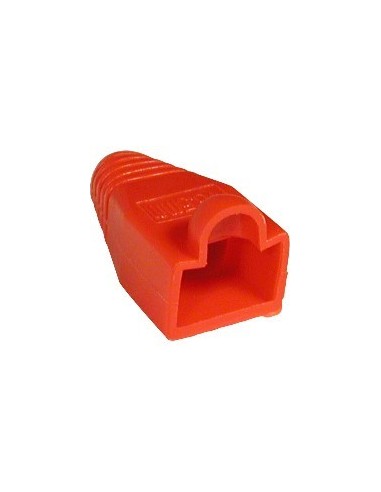 Pack de 12 Uds.FUNDA ROJA PARA CONECTOR DE RED RJ45