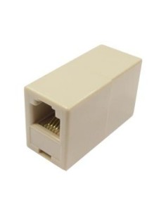 Pack de 3 Uds. ADAPTADOR DE TELEFONO HEMBRA-HEMBRA - RJ11